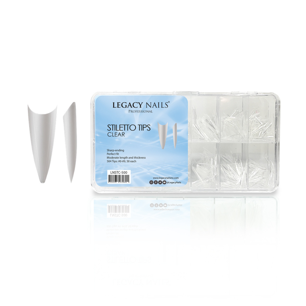 Soft Gel Stiletto Clear